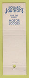 Matchbook Cover - Howard Johnson's Restaurants Motor Lodges