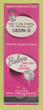 Matchbook Cover - Bulova Watches De Maestri's Highland Park MI