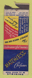 Matchbook Cover - Mathless Perfumes Benjamin Ansehl St Louis MO POOR STRIKER