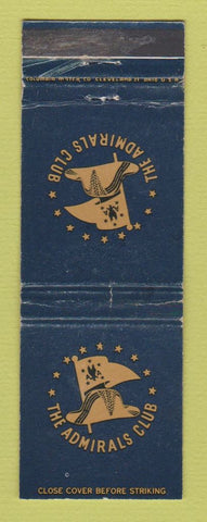 Matchbook Cover - Admirals Club WEAR