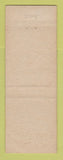 Matchbook Cover - Vincenzo's Detroit MI restaurant WEAR