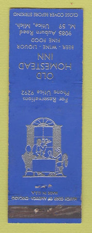 Matchbook Cover - Old Homestead Inn Utica MI