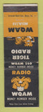 Matchbook Cover - WQAM Radio Miami FL