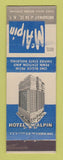 Matchbook Cover - Hotel McAlpin New York City