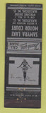 Matchbook Cover - Samyra Lake Motor Court Raleigh NC girlie WEAR