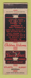 Matchbook Cover - Davis Bros Restaurant Atlanta Albany GA