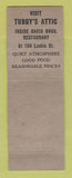 Matchbook Cover - Davis Bros Restaurant Atlanta Albany GA