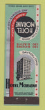 Matchbook Cover - Hotel Moraine Dayton OH