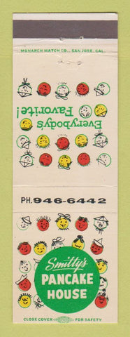 Matchbook Cover - Smitty's Pancake House Honolulu Waikiki Hilo Hawaii