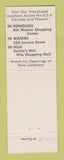 Matchbook Cover - Smitty's Pancake House Honolulu Waikiki Hilo Hawaii