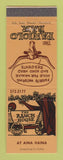Matchbook Cover - The Ranch House Paniolo Bar Honolulu Hawaii