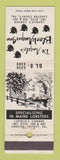 Matchbook Cover - De Angelo's Black Angus Inn Chester County PA