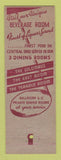 Matchbook Cover - Seneca Hotel Columbus OH