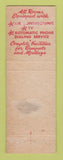 Matchbook Cover - Ohio Stater Inn Columbus OH WEAR