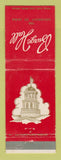 Matchbook Cover - University of Iowa Burge Hall