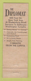 Matchbook Cover - Diplomat Motor Hotel Washington DC