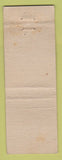 Matchbook Cover - Burlington Hotel Washington DC WEAR
