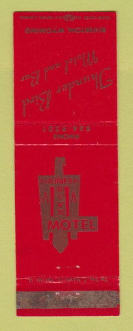 Matchbook Cover - Thunder Bird Motel Bar Riverton WY WEAR