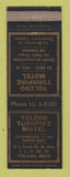 Matchbook Cover - Toledo Turnpike Motel Toledo OH