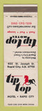 Matchbook Cover - Tip Top Motel Rapid City SD