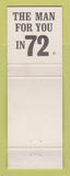 Matchbook Cover - Ralph Ostling State Rep Election MI?
