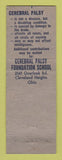 Matchbook Cover - Light the Way Cerebral Palsied Children Cleveland OH