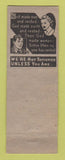 Matchbook Cover - Cadams Auto Repair oil gas Superior NE WORN