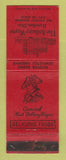 Matchbook Cover - The Anthony Wayne Hotel Hamilton OH WORN