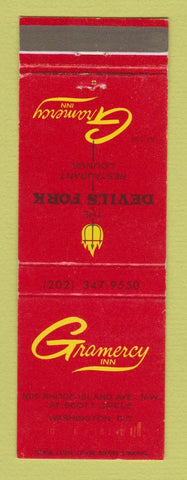 Matchbook Cover - Gramercy Inn Washington DC