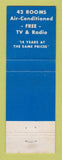 Matchbook Cover - Newman's Tourist Washington DC