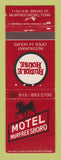 Matchbook Cover - Motel Murfreesboro TN