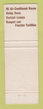 Matchbook Cover - Waltham Motor Inn Waltham MA
