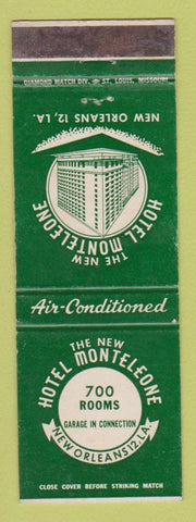 Matchbook Cover - Hotel Monteleone New Orleans LA