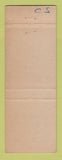 Matchbook Cover - Blue Spruce Motel Spokane WA WHITE