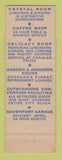 Matchbook Cover - Davenport Hotel Spokane WA