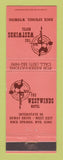 Matchbook Cover - Westwinds Motel Rock Springs WY