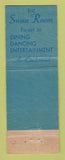 Matchbook Cover - Hotel Monteleone New Orleans LA Swan Room WEAR