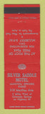 Matchbook Cover - Silver Saddle Motel Manitou Springs Colorado