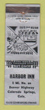 Matchbook Cover - Harbor Inn Colorado Springs WEAR