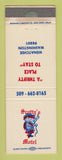 Matchbook Cover - Scotty's Motel Wenatchee WA WEAR