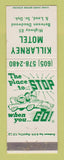 Matchbook Cover - Killarney Motel Lead Deadwood SD