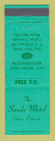 Matchbook Cover - Sands Motel Cortez Colorado
