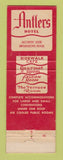 Matchbook Cover - Antlers Hotel Colorado Springs