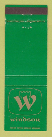 Matchbook Cover - Windsor Communities Norwood Framingham Waltham MA
