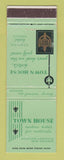 Matchbook Cover - Town House Hotels Houston TX Lafayette New Orleans LA