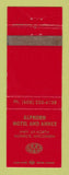 Matchbook Cover - Alphorn Motel Annex Monroe WI WEAR