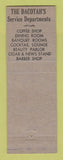 Matchbook Cover - Dacotah Hotel Grand Forks ND