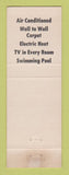 Matchbook Cover - Riceville Motel TN