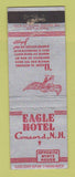 Matchbook Cover - Eagle Hotel Concord NH WEAR