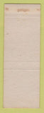 Matchbook Cover - Valley Green Motel Keene NH